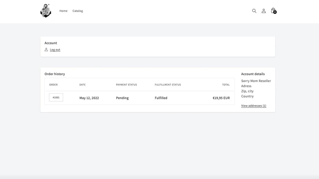 Wholesale ordering made easy